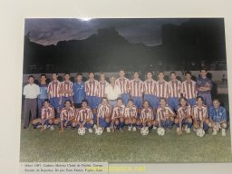 Exposición 100 Años de Futbol en Mula